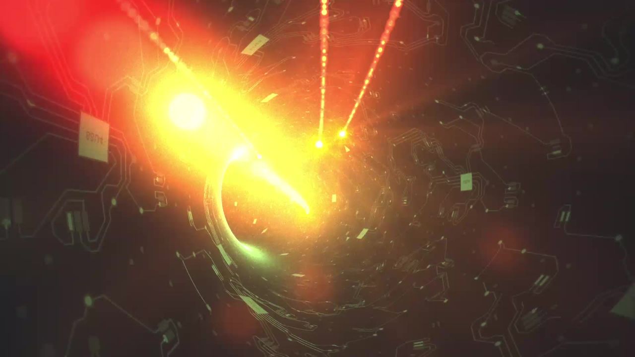 数字科技流动代码字母抽象互联网络金融视频素材 99
