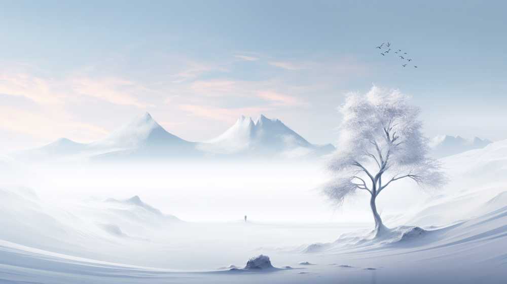 艺术浅白色唯美背景图99