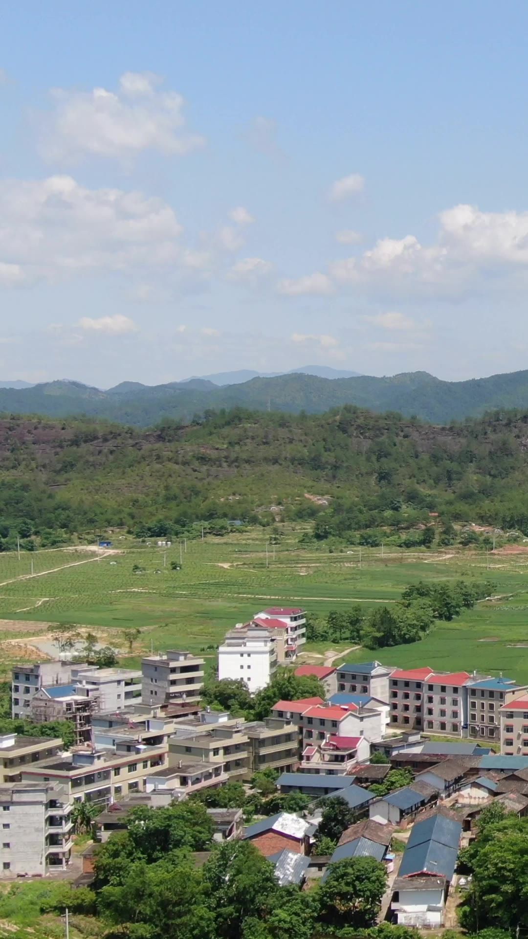 江西瑞金山川农田农业种植