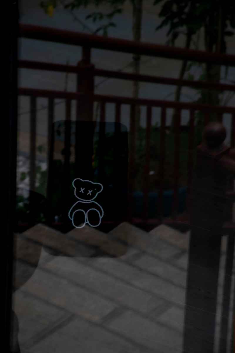 困在窗里