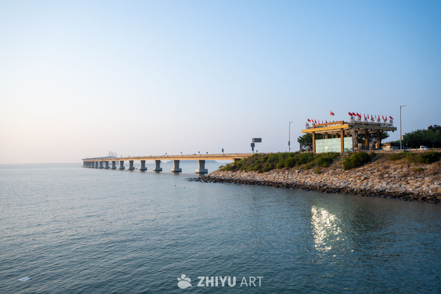 跨海大桥晨景
