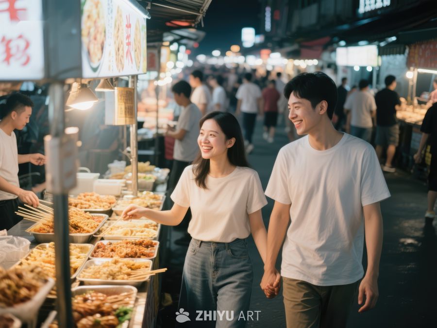 夜市漫步，共享美食时光 837