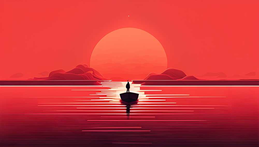 桃红色船只背景