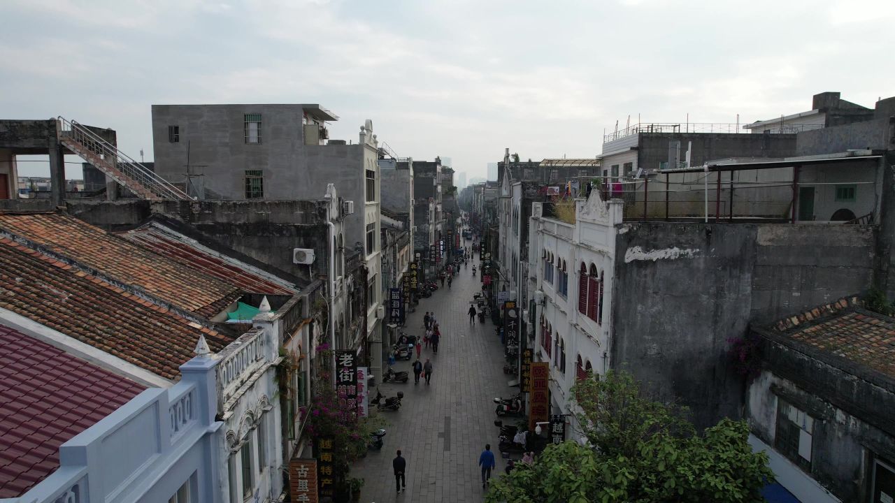  广西北海老城4A景区航拍