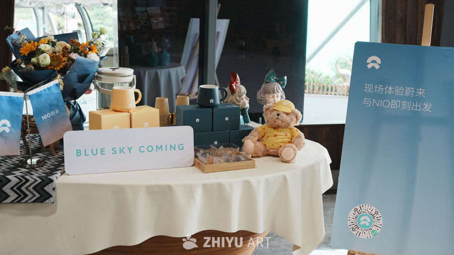 蔚来的蓝天空来体验会