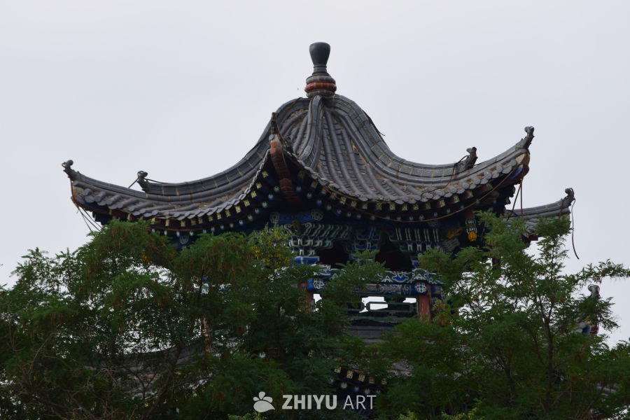 古建筑与自然的和谐之美
