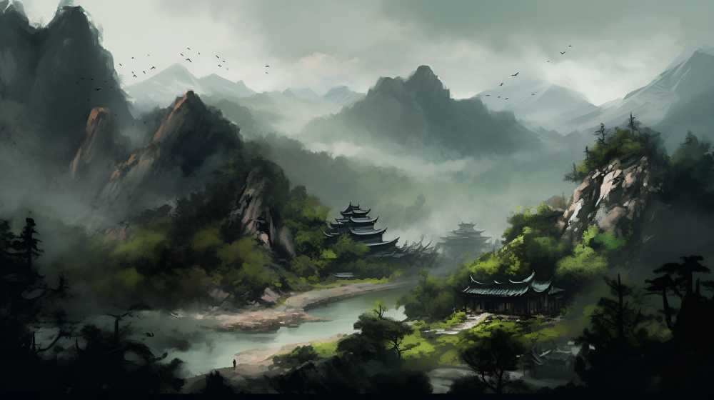 山水画风景1
