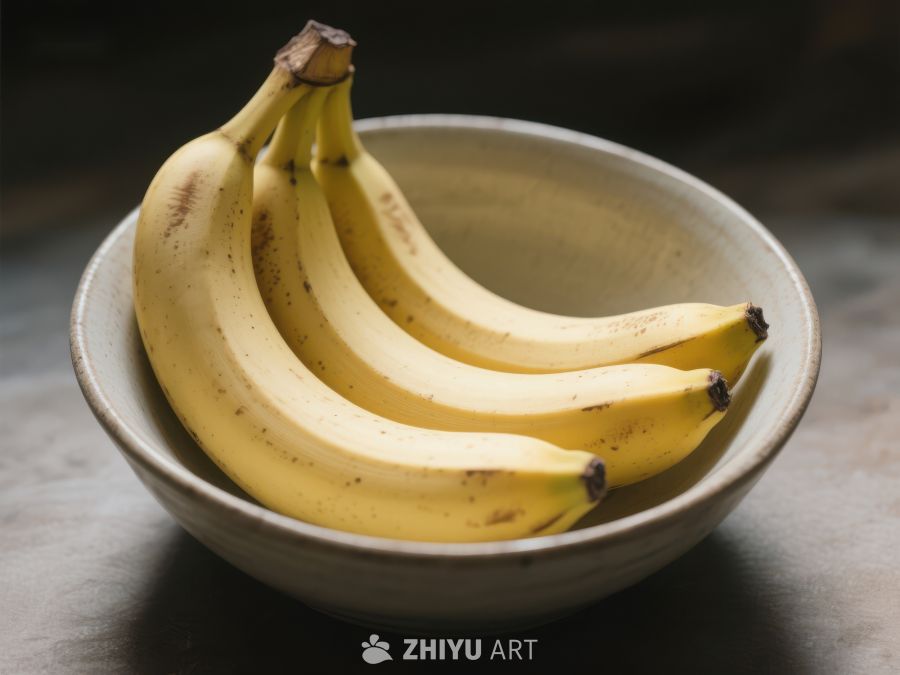 碗中新鲜香蕉 511