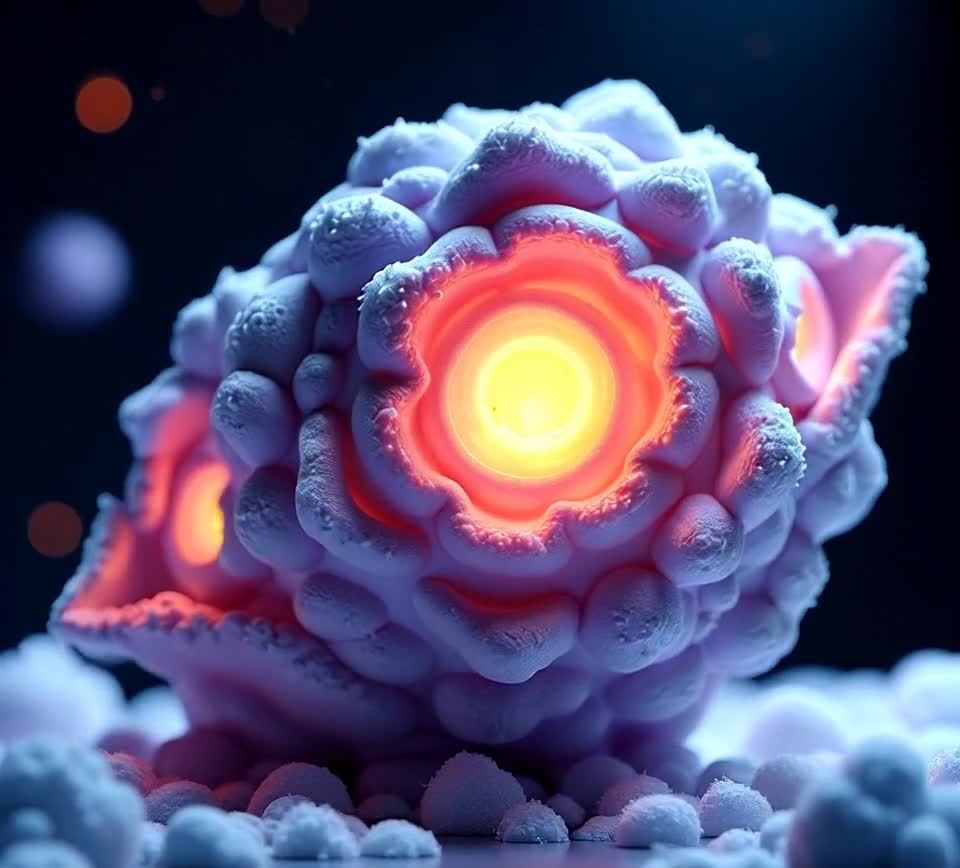 紫色外星生物发光体