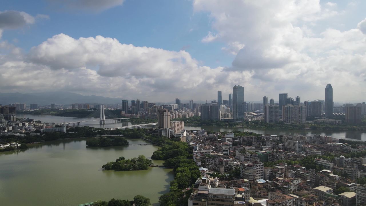 惠州西湖航拍