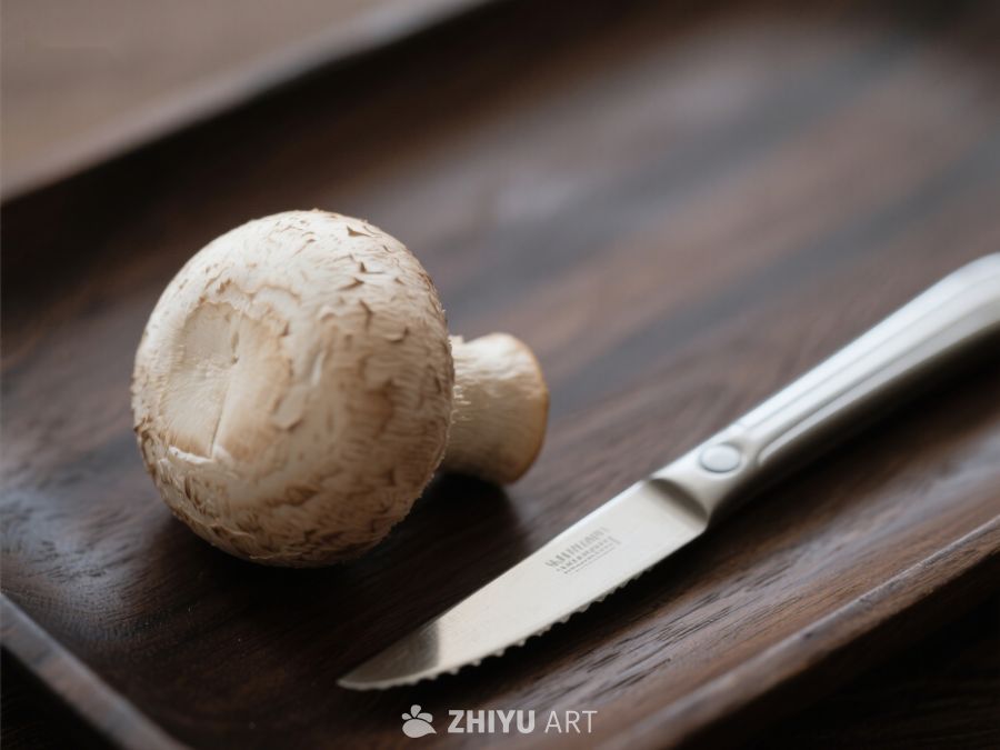 蘑菇与刀具静物摄影 255