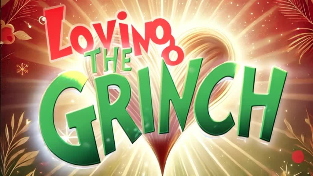 红色文字“Loving”和“THE”，绿色文字“G