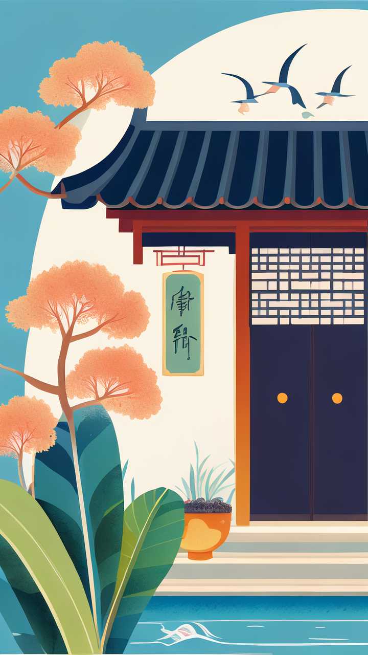 插画手绘夏季