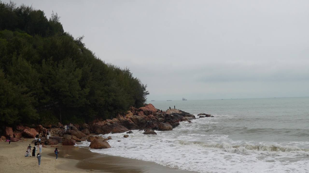海边的宁静时光