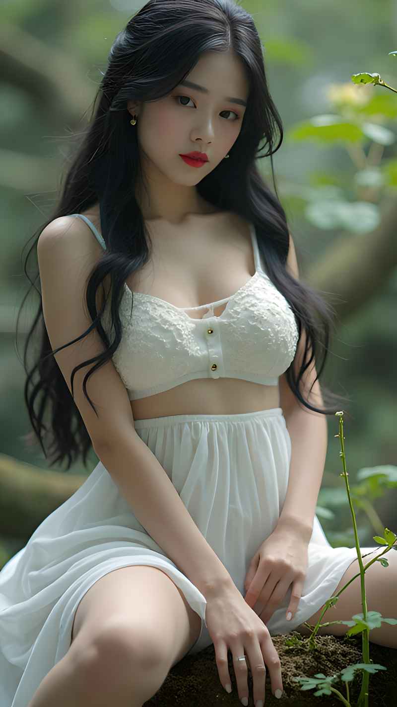 森林系列特色风格美女 47