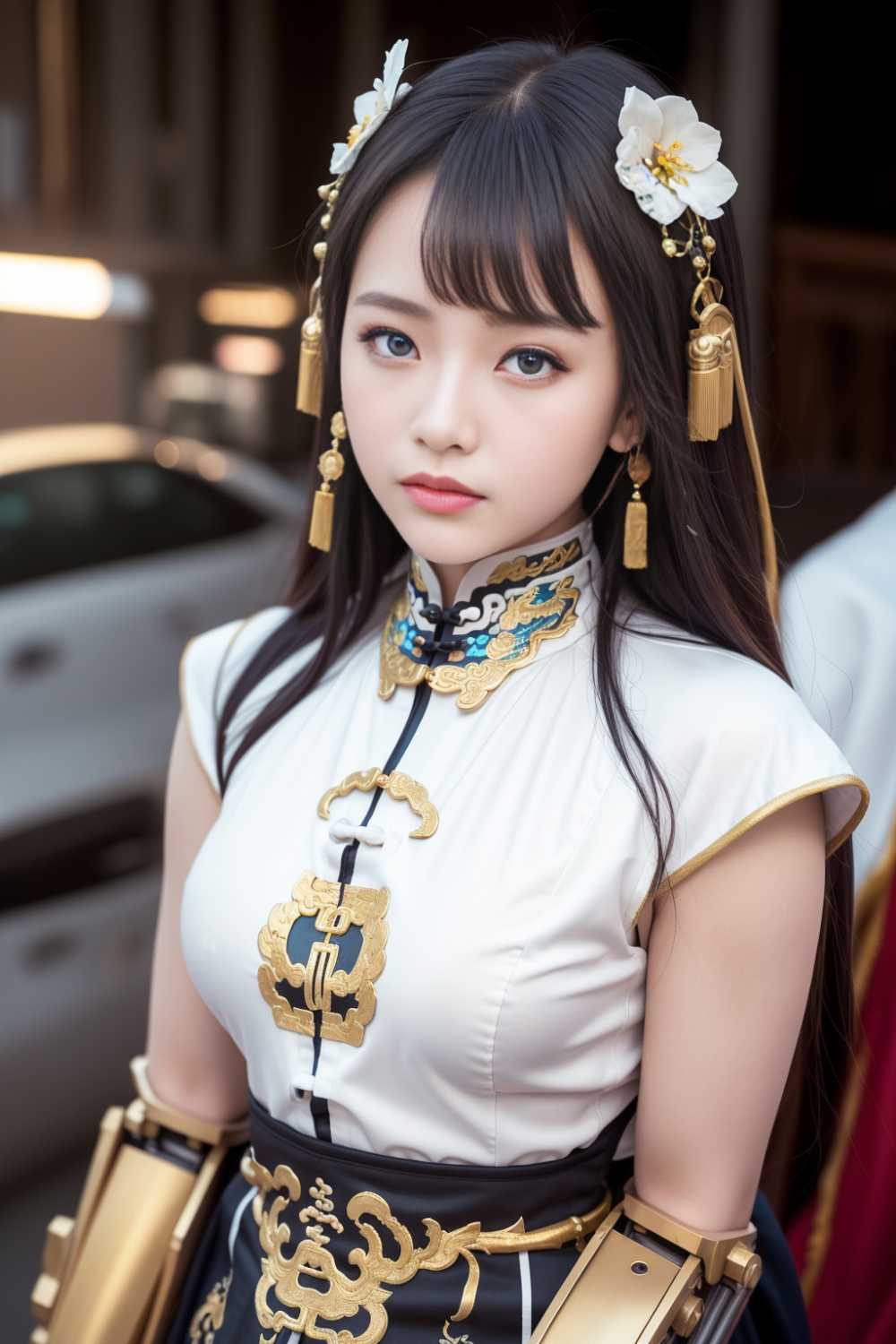 赛博美女