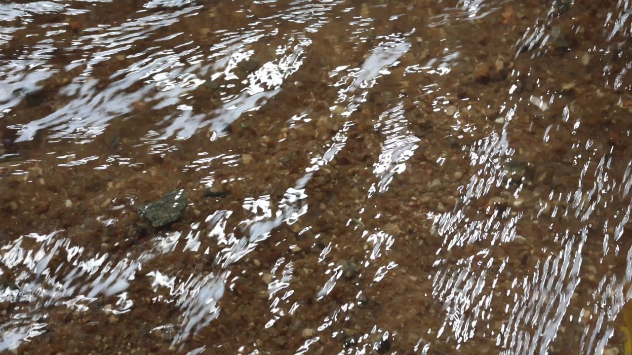 4K小溪清澈流水4