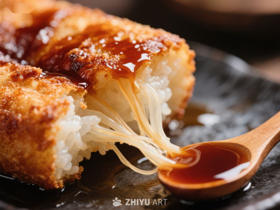 酥脆炸物搭配浓郁酱汁 886