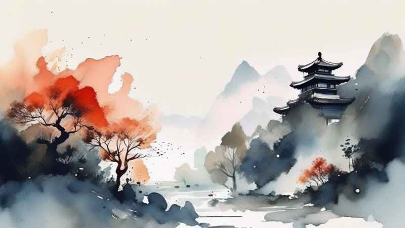 山水插画国风 16