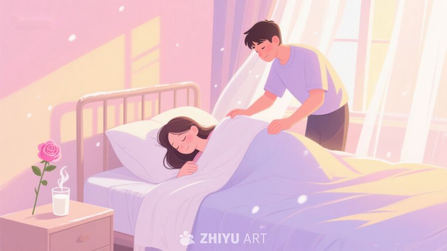 病房中的温馨关怀 6