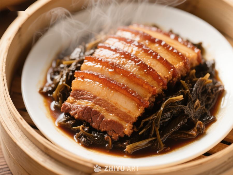 梅菜扣肉：传统中式蒸菜 533