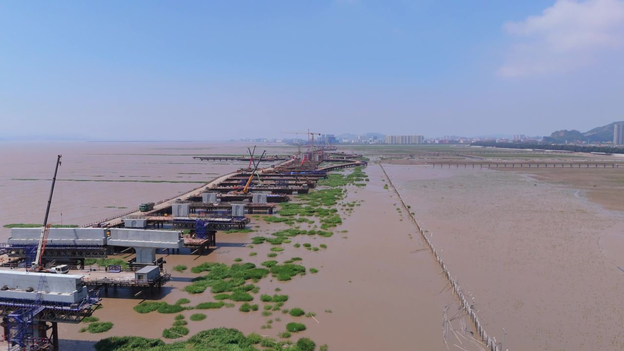 乐清滨海大道建设 5