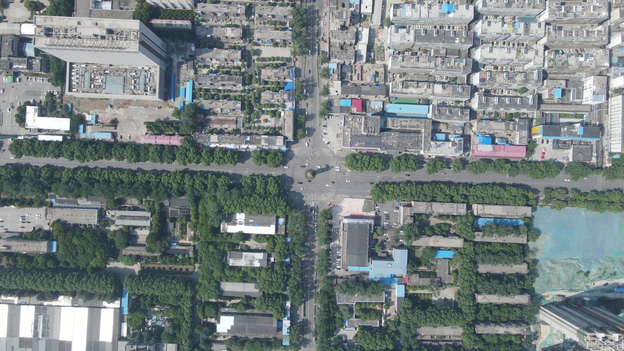 平顶山市标航拍空镜