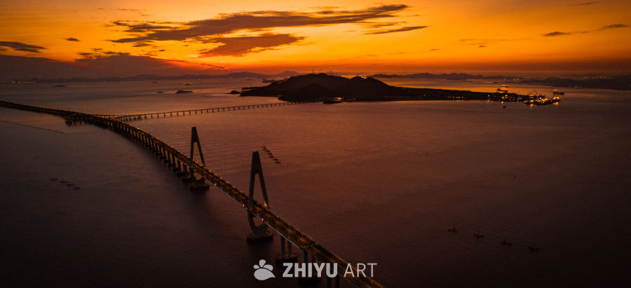 舟山朱家尖日出