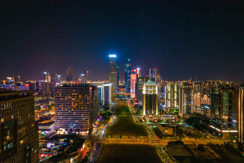 江西南昌城市夜景