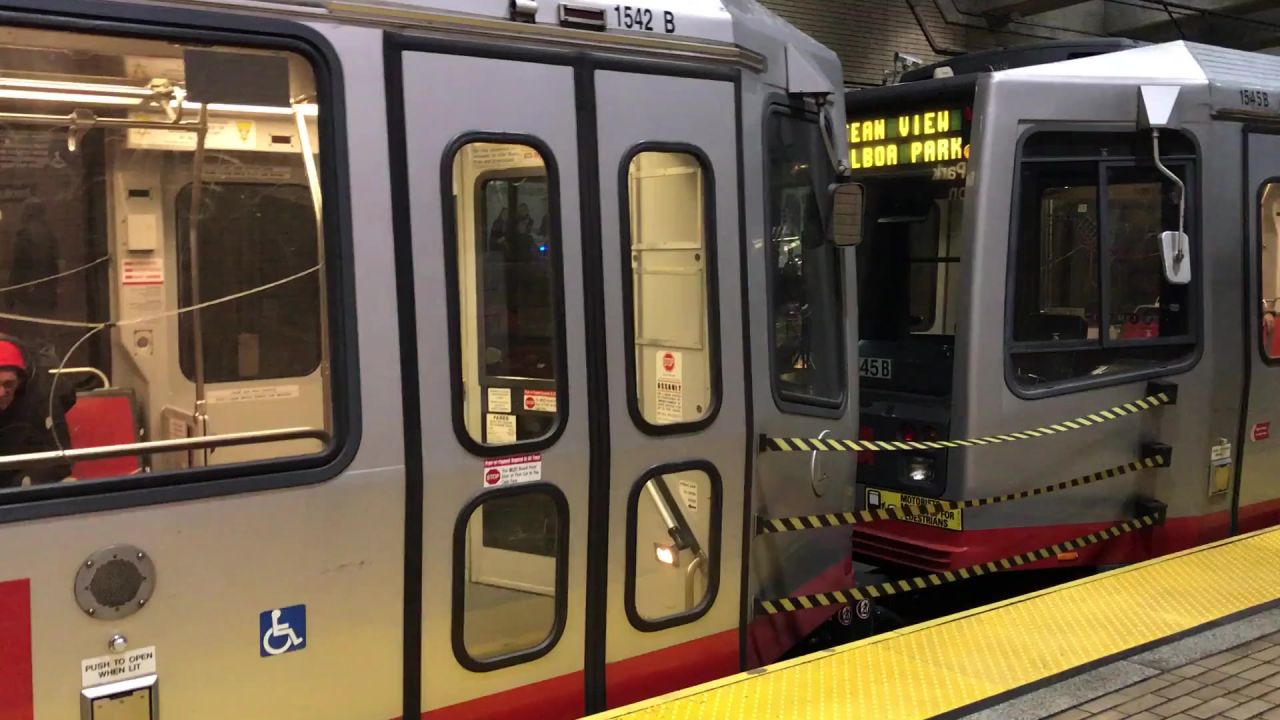 地铁火车旧金山交通