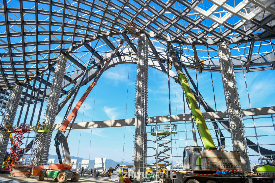 建筑工地建设  重大项目建设施工 3