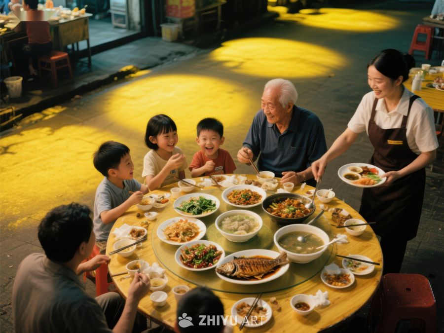 家庭聚餐，共享美味佳肴 234