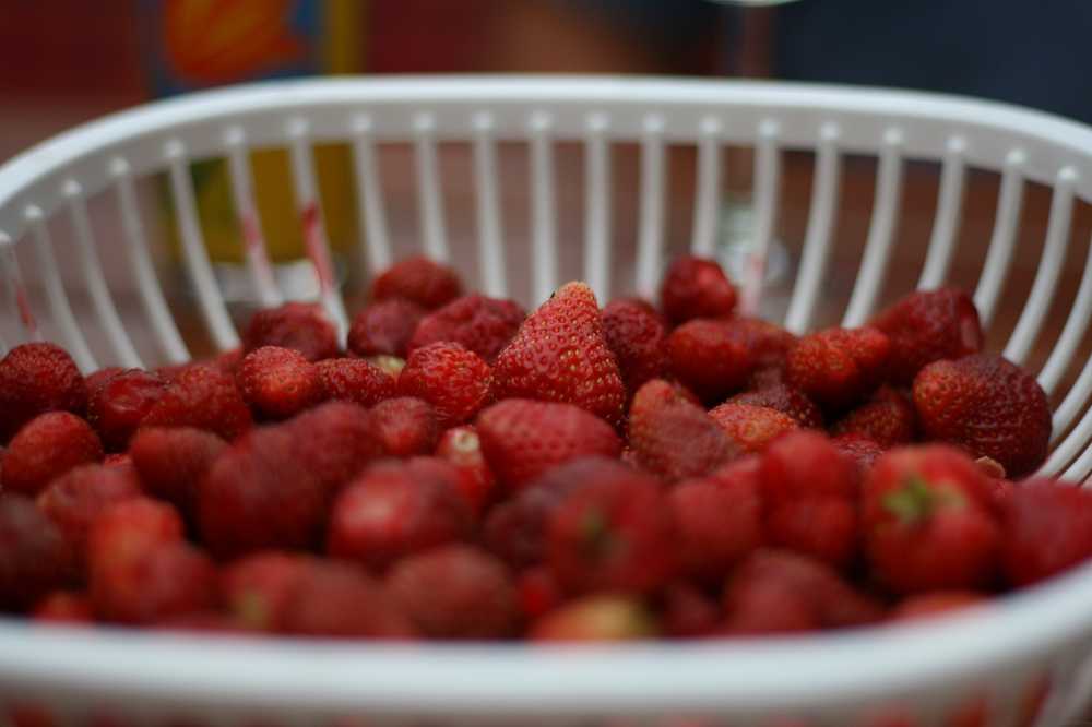 草莓篮水果食品