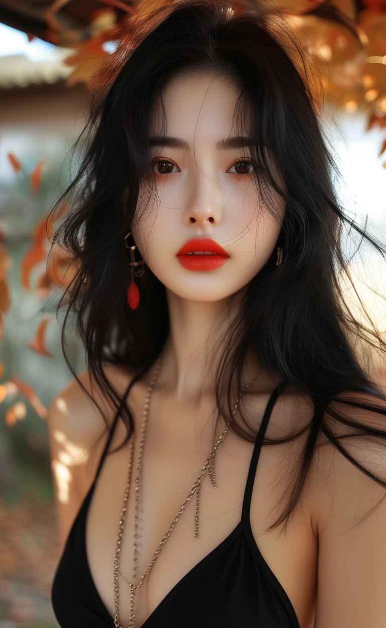 黑色美女性感特写 6