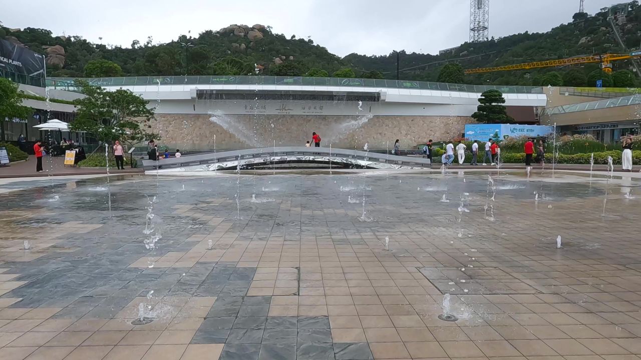 城市阳台 音乐喷泉
