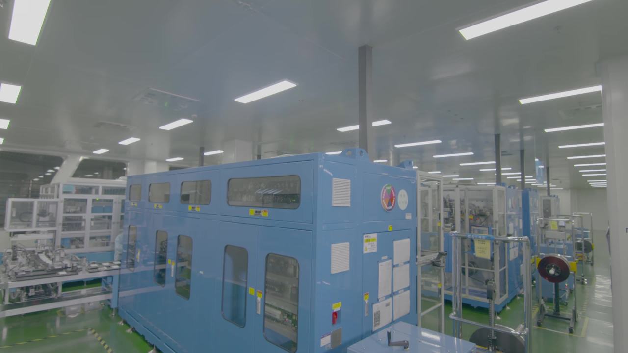 锂电池生产车间