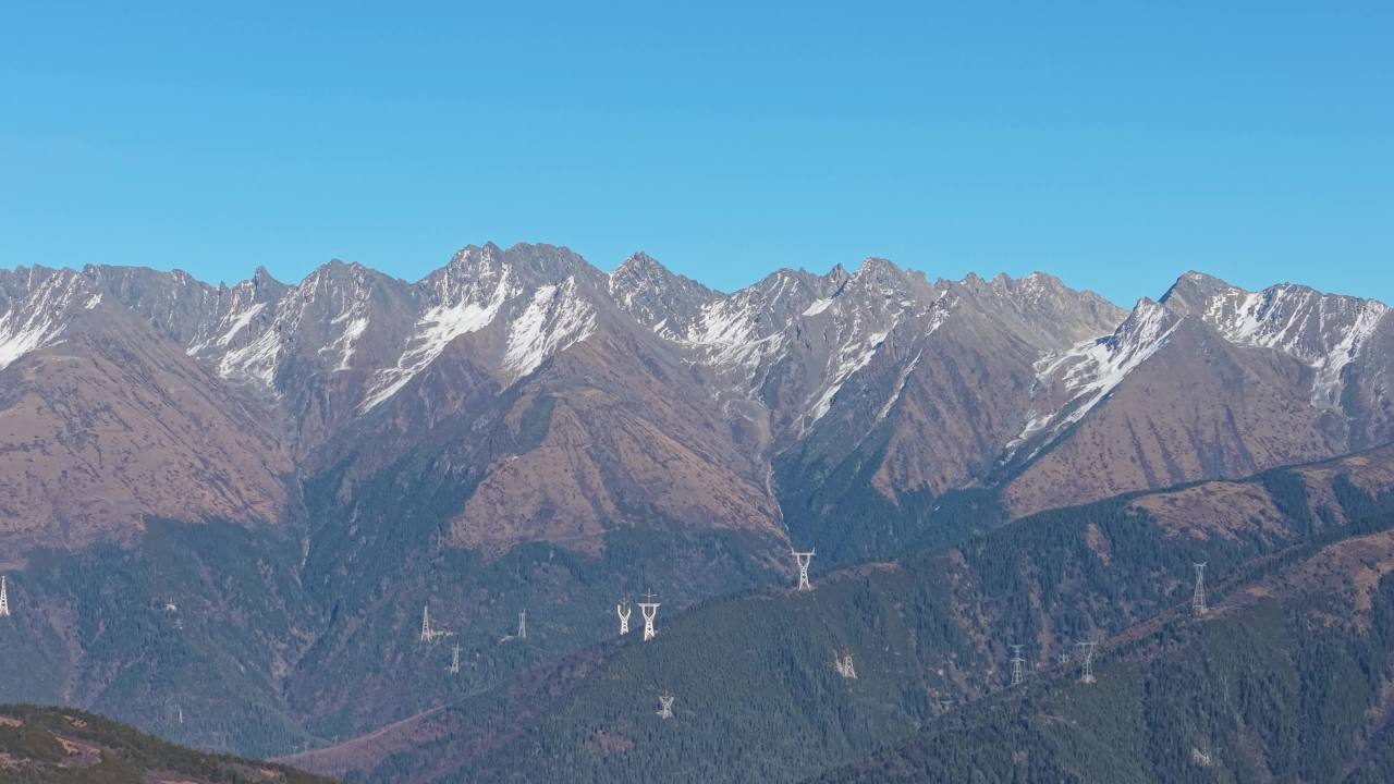 理县猛古雪山 5
