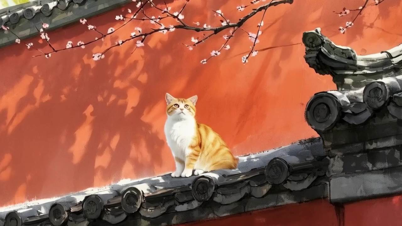 红墙的高处