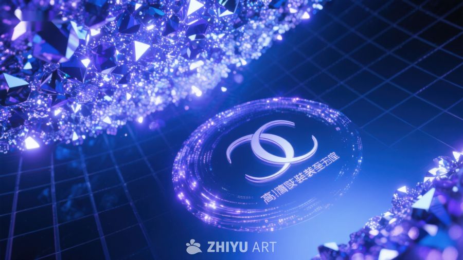 璀璨光效与几何图案的视觉盛宴 46