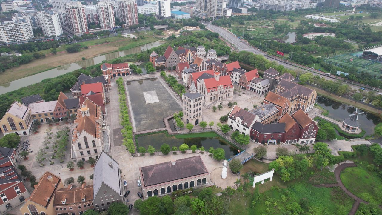 南宁市建筑风光航拍 9