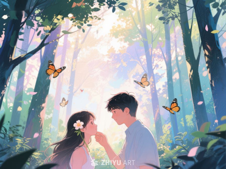 森林中的浪漫邂逅 611