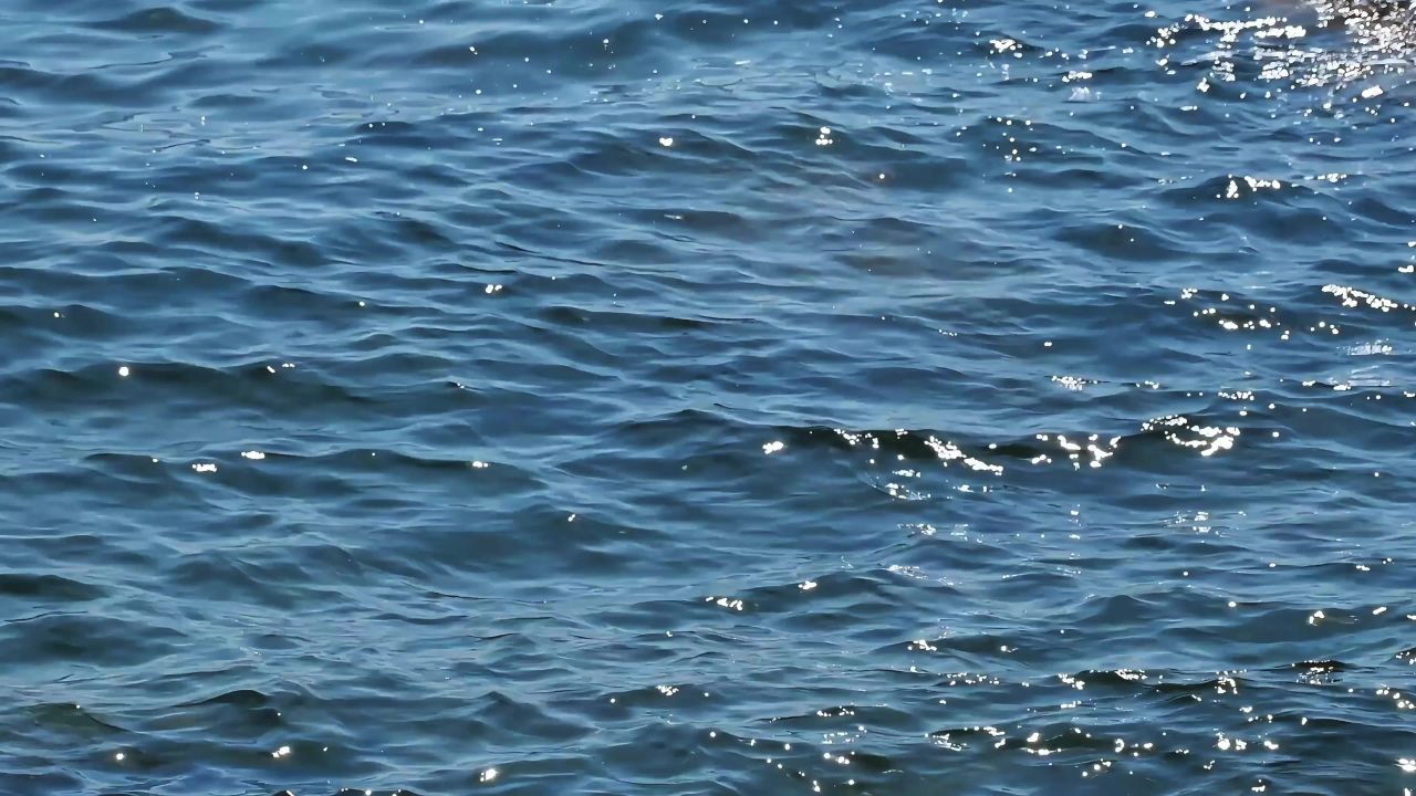 波光粼粼的海面1