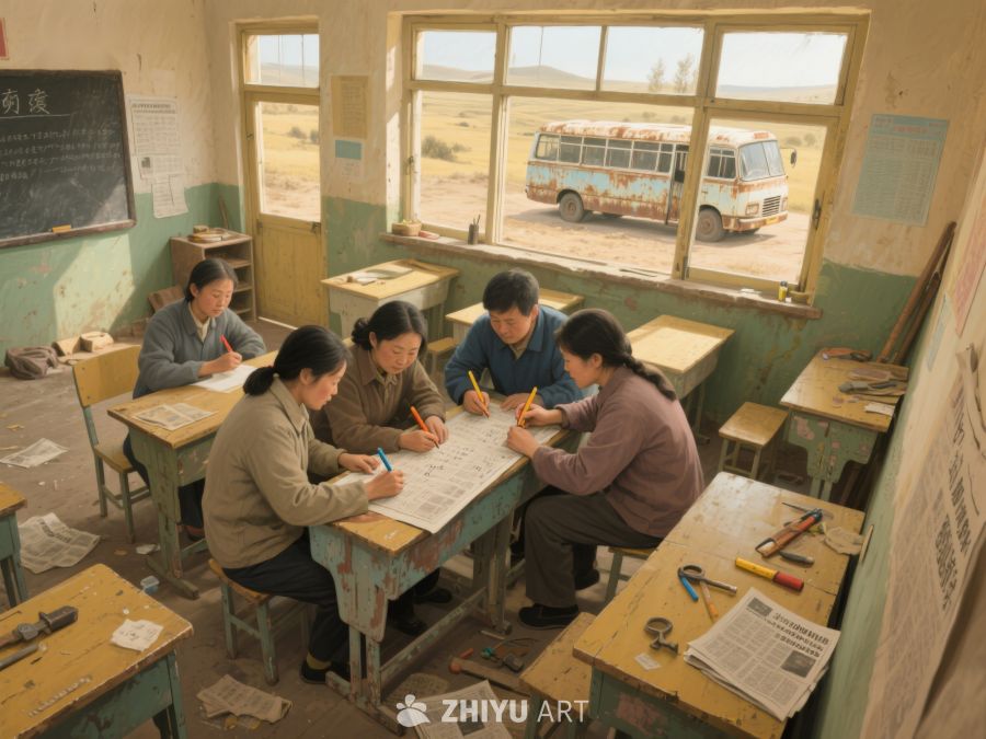 教室内的学习场景 180