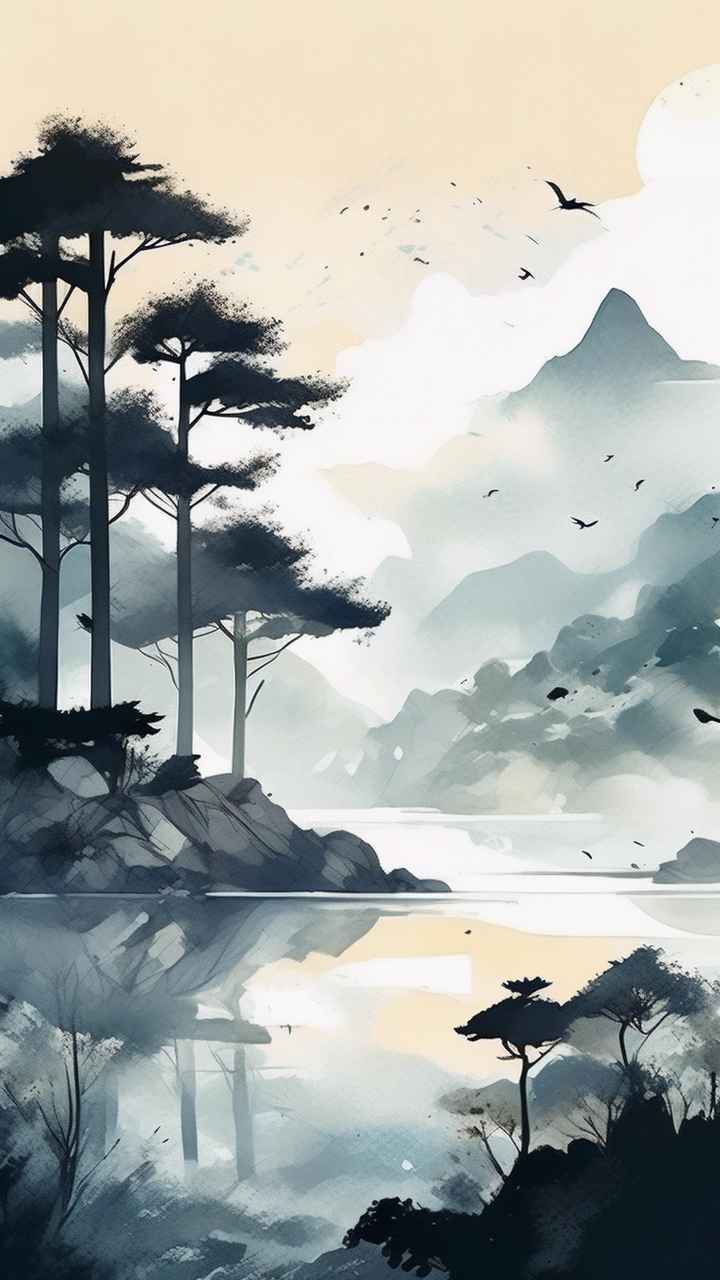 山水插画国风 49