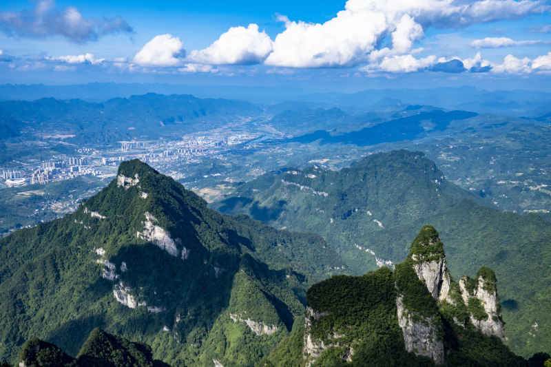 湖南张家界天门山5A景区