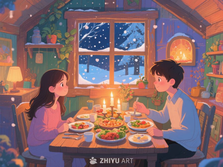 冬夜温馨晚餐 139