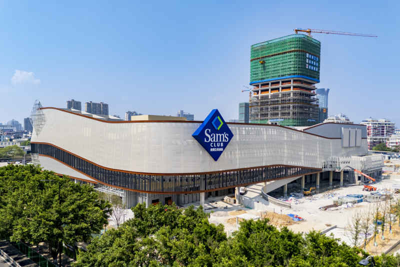 温州山姆会员超市即将完工 1