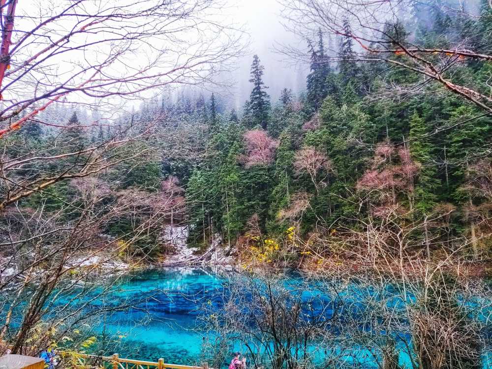 四川九寨沟五彩池