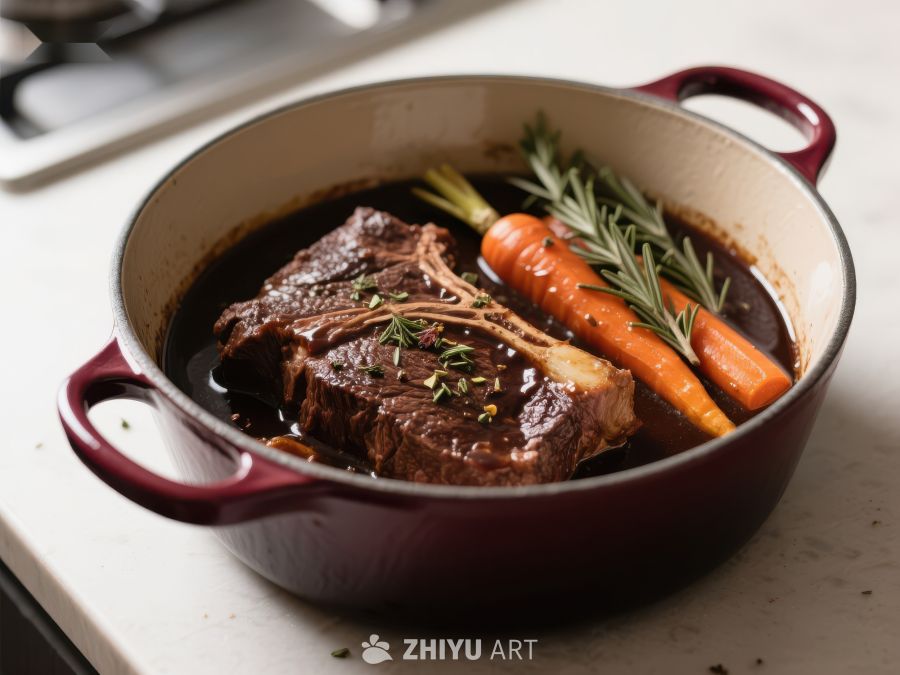 炖牛肉配胡萝卜和迷迭香 137