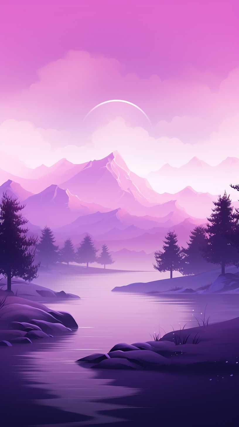 紫色艺术唯美背景